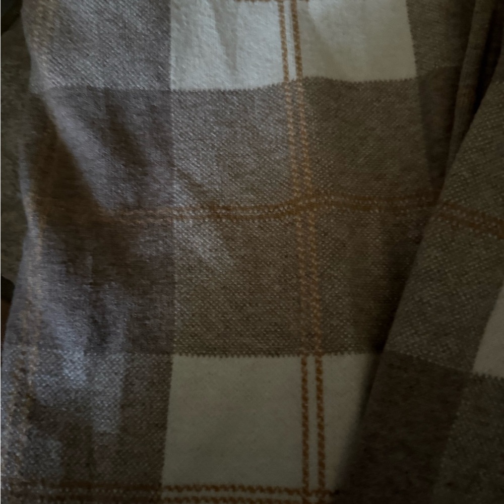 Rachel Zoe plaid sweater medium - Picture 4 of 4